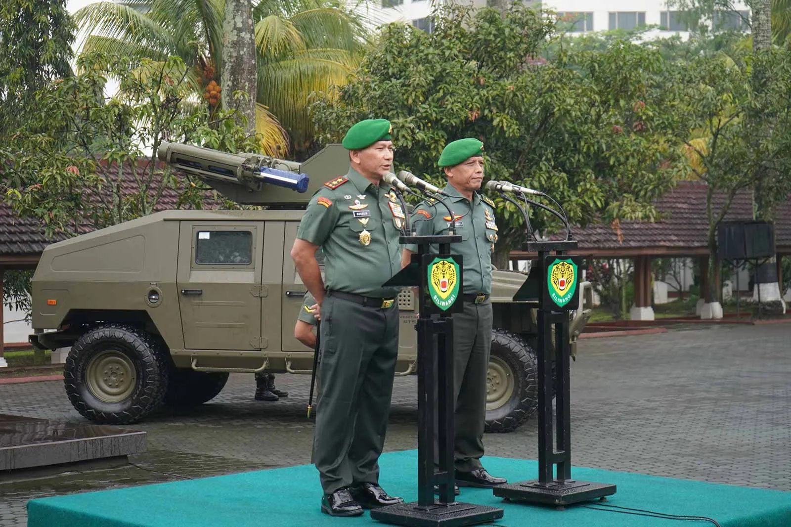 Tradisi Sambut Pangdam Iii Siliwangi 001