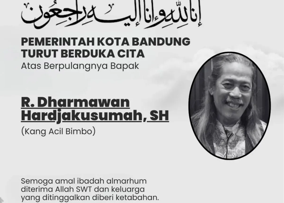 Belasungkawa dari Wali Kota Bandung