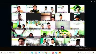 Narasumber memaparkan pentingnya pencatatan nikah resmi dalam mencegah perkawinan anak di Jawa Barat.