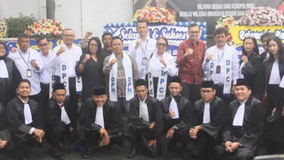 Sidang pengambilan sumpah advokat di Pengadilan Tinggi Bandung