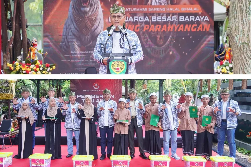 Santunan Anak Yatim Baraya Maung Parahyangan Di Makodam III Siliwangi