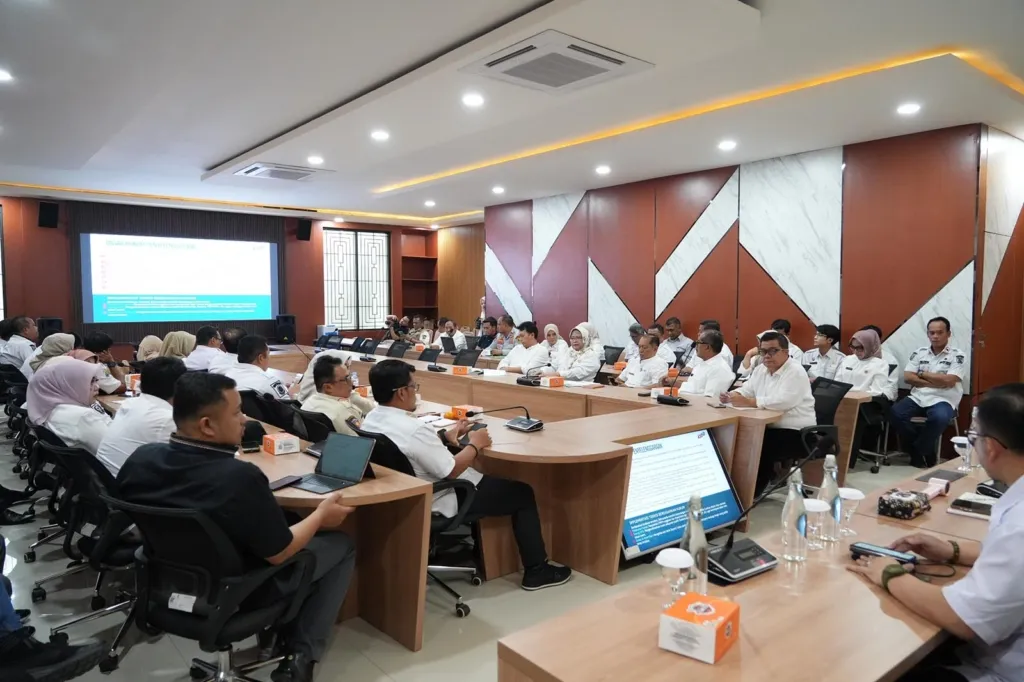 Suasana rapat persiapan Bandung Bedas Expo 2026 di Soreang.