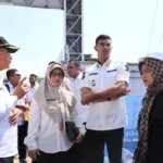 Wakil Bupati Bandung Ali Syakieb meninjau lokasi pembangunan Sekolah Rakyat Jawa Barat 2 di Soreang.