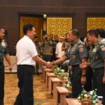 Dankodiklatad Letjen TNI Mohamad Hasan Bersama Kasad Jenderal TNI Maruli Simanjuntak Di Seminar Nasional Seskoad 2026