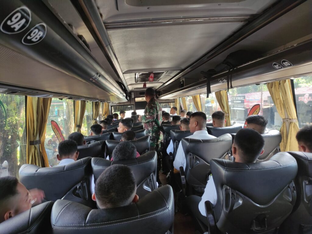 Para Calon Peserta Seleksi Yang Diberangkatkan