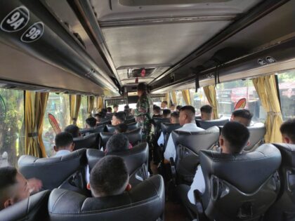 Para Calon Peserta Seleksi Yang Diberangkatkan