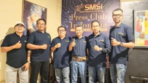 Pengurus SMSI Kabupaten Bandung Di Acara Jalan Santai Hari Kebebasan Pers Sedunia 2026 Jakarta