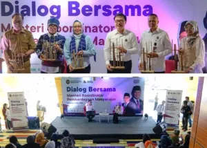 Suasana Kegiatan Pemberdayaan UMKM Dan Pelaku Ekonomi Kreatif Di Kota Bandung Melalui Program Kemenko PM