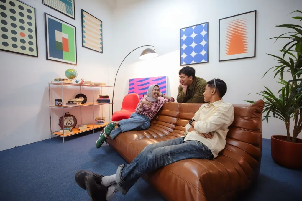 Suasana Studio Foto Visual Space Bandung Di Jalan Asia Afrika 2
