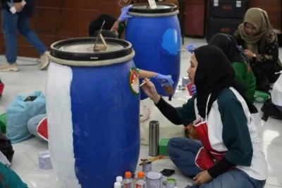 Tong Komposter Hasil Kreasi Peserta Lomba DWP Kabupaten Bandung