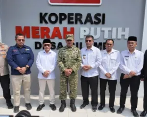 Pangdam III Siliwangi Mayjen TNI Kosasih di peluncuran Koperasi Desa Merah Putih