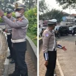 Ditlantas Polda Jabar Lakukan Pengaturan Lalu Lintas untuk Cegah Kemacetan dan Wujudkan Kamseltibcarlantas