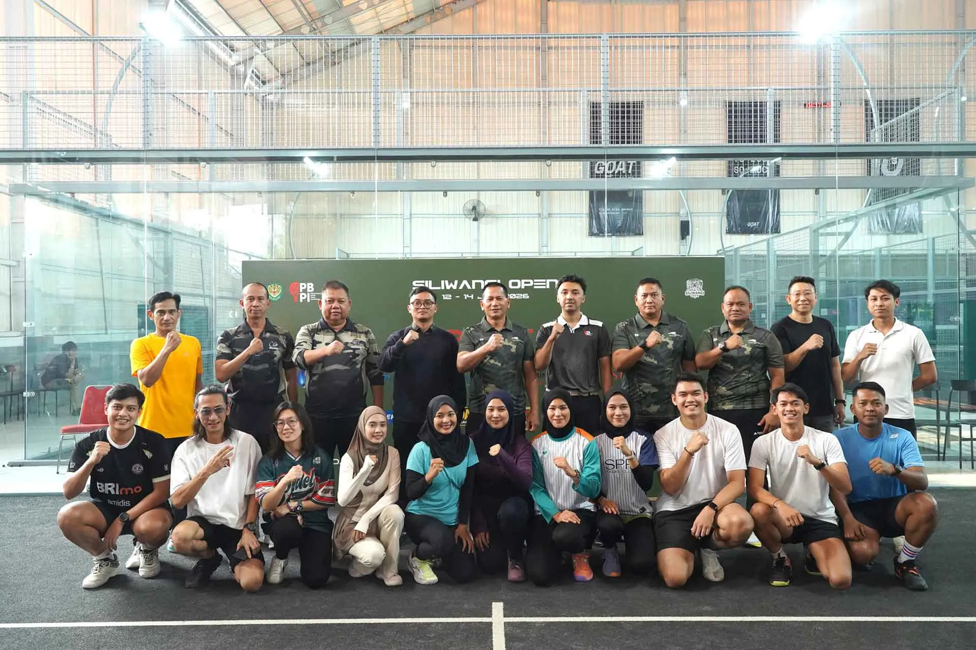 Turnamen Padel Siliwangi Open HUT ke-80 Kodam III/Siliwangi